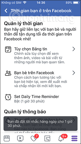 How to create a time limit to use Facebook Picture 8