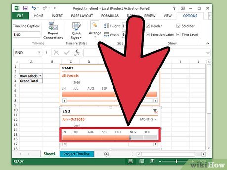How to Create a Timeline in Excel Picture 13