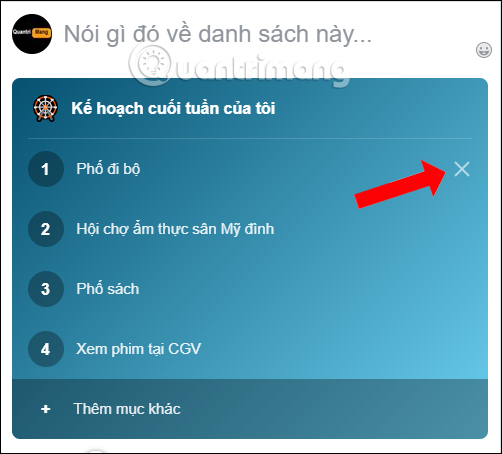 How to create a to-do list on Facebook Picture 4