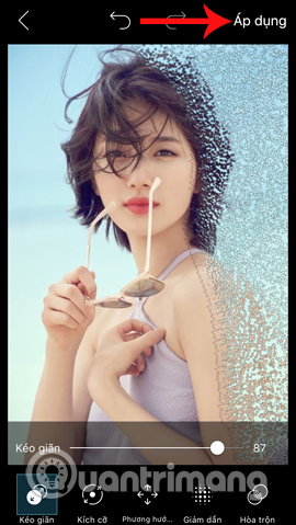 How to create a vanish effect with Picsart application Picture 10