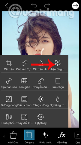 How to create a vanish effect with Picsart application Picture 6