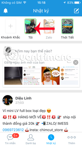 How to create a video April Fool's Day on Zalo Picture 9