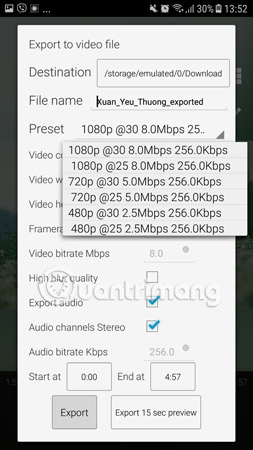 How to create a video with a wavy effect as a Facebook avatar Picture 11