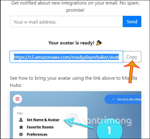 How to create a virtual 3D chat avatar on Mozilla Hubs Picture 4