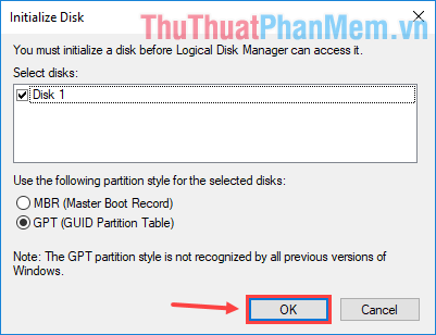 How to create a virtual drive (Virtual Hard Disk) on Windows 10 without installing any additional software Picture 6