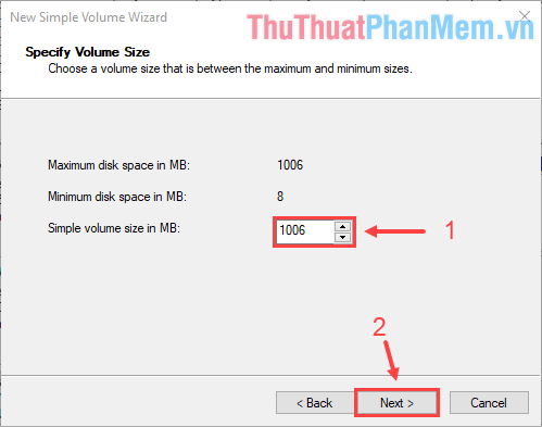 How to create a virtual drive (Virtual Hard Disk) on Windows 10 without installing any additional software Picture 9
