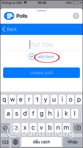 How to create a vote on iMessage iPhone Picture 4