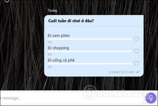 How to create a vote on Viber Picture 5