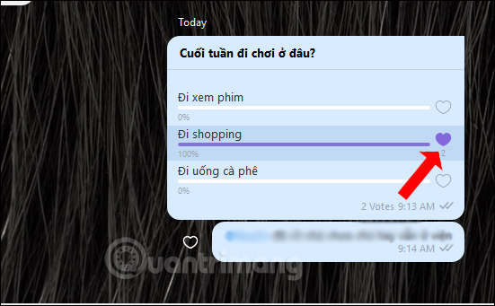 How to create a vote on Viber Picture 6