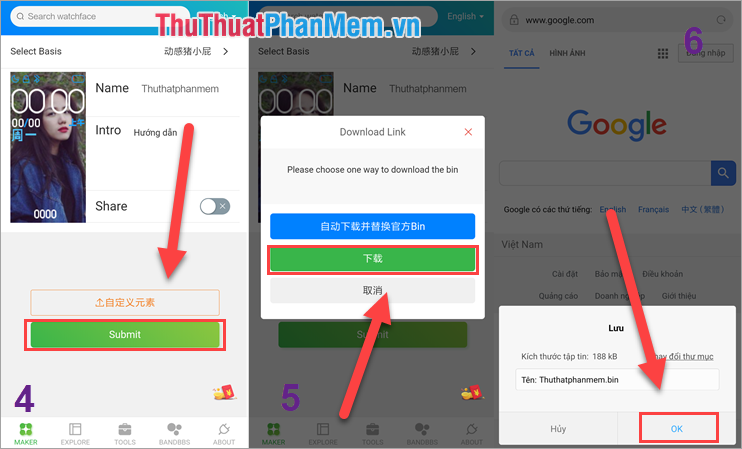 How to create a watch face on Mi Band 4 Picture 9