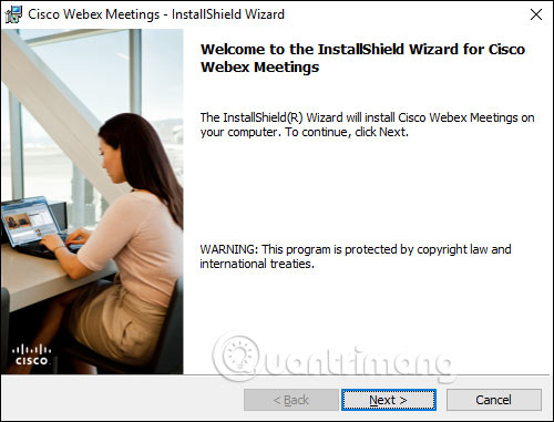 How to create a Webex Meet account, using Webex Meet on your computer Picture 12