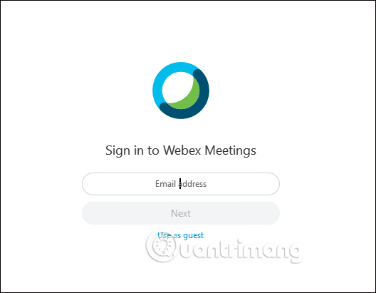 How to create a Webex Meet account, using Webex Meet on your computer Picture 13