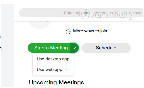 How to create a Webex Meet account, using Webex Meet on your computer Picture 6