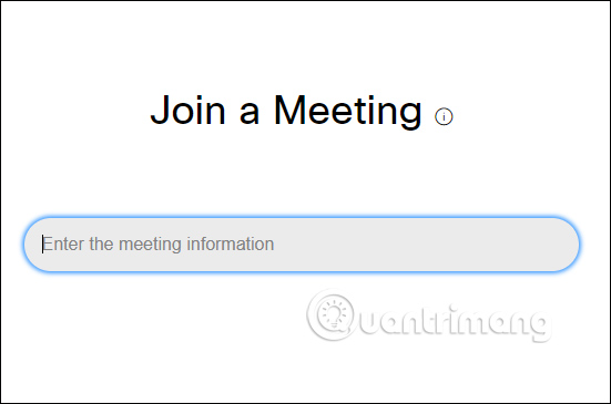 How to create a Webex Meet account, using Webex Meet on your computer Picture 9