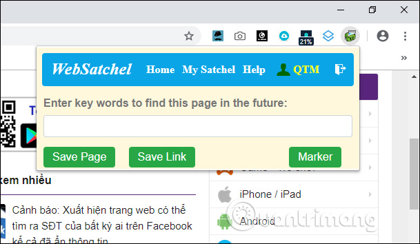 How to create a website backup on Chrome Picture 4