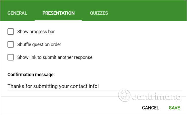 How to create a website contact form with Google Forms Picture 8