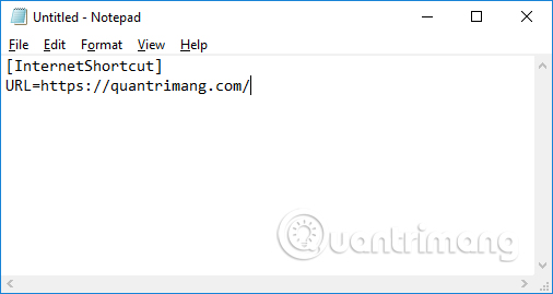 How to create a website shortcut on the Windows screen Picture 4