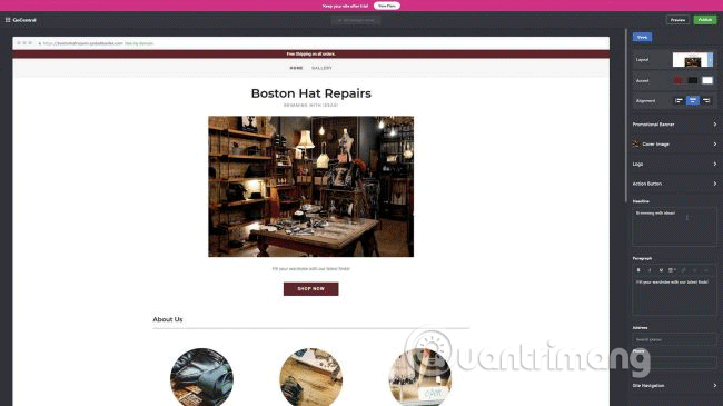 How to create a website using Godaddy Website Builder Picture 8
