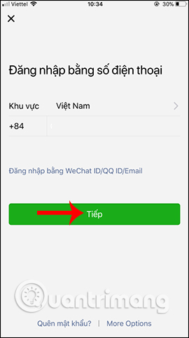 How to create a Wechat account on your phone Picture 11