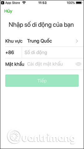 How to create a Wechat account on your phone Picture 3