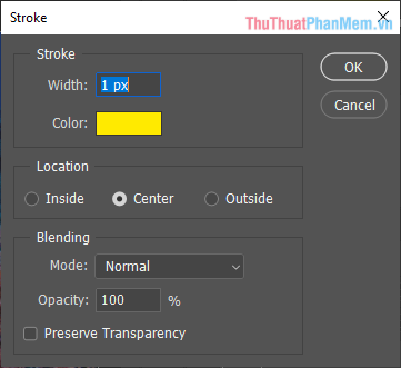 How to create a white border for photos in Photoshop Picture 6