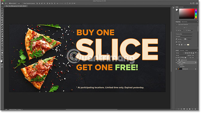 How to create a word cut effect on Photoshop Picture 3