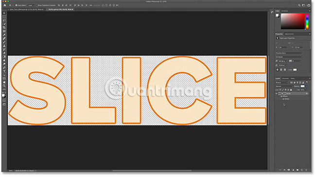 How to create a word cut effect on Photoshop Picture 39