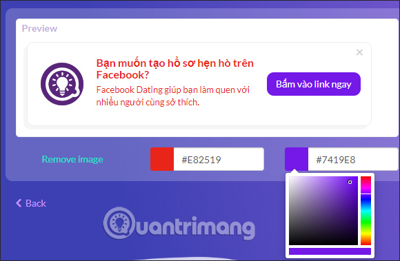 How to create advertising content in shared links Picture 4