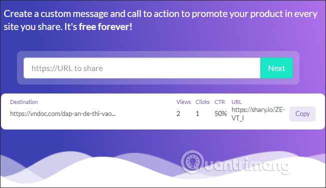 How to create advertising content in shared links Picture 8