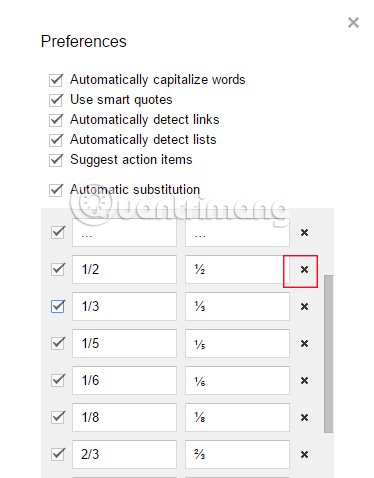 How to create an alternative phrase in Google Docs Picture 7