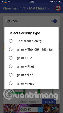 How to create an Android phone password changes every hour Picture 4