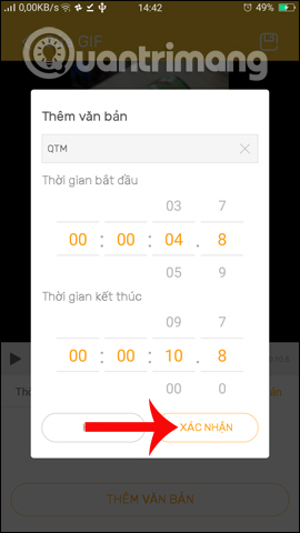 How to create an animation on Android using DU GIF Maker Picture 10