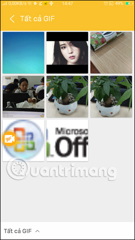 How to create an animation on Android using DU GIF Maker Picture 27