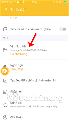 How to create an animation on Android using DU GIF Maker Picture 33