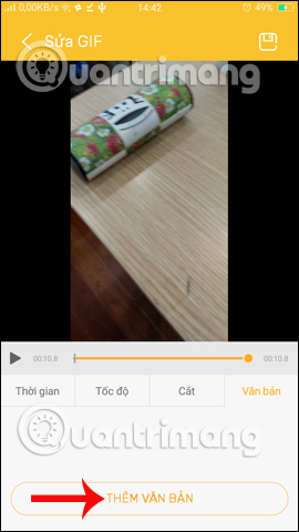 How to create an animation on Android using DU GIF Maker Picture 9