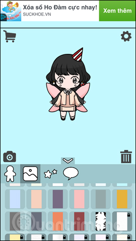How to create an avatar chibi Facebook with Unnie doll Picture 10