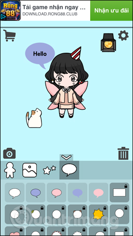 How to create an avatar chibi Facebook with Unnie doll Picture 11