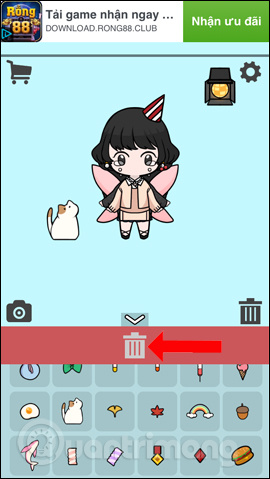 How to create an avatar chibi Facebook with Unnie doll Picture 12