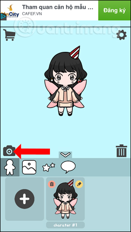 How to create an avatar chibi Facebook with Unnie doll Picture 13