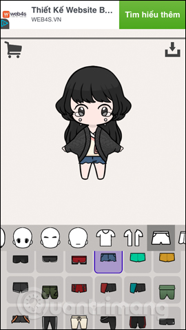 How to create an avatar chibi Facebook with Unnie doll Picture 6