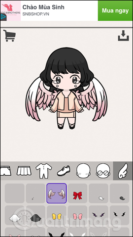 How to create an avatar chibi Facebook with Unnie doll Picture 7