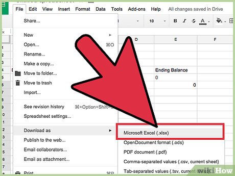 How to Create an Excel Spreadsheet Without Excel Picture 12