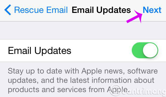 How to create an iCloud account for free on your phone Picture 14