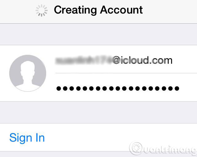 How to create an iCloud account for free on your phone Picture 16