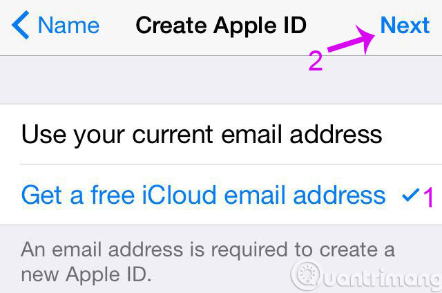 How to create an iCloud account for free on your phone Picture 6