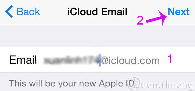 How to create an iCloud account for free on your phone Picture 7