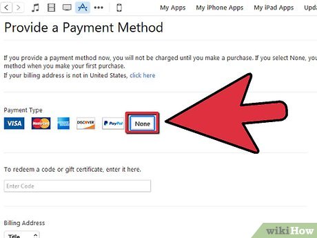 How to Create an iTunes Account Without a Credit Card Picture 10