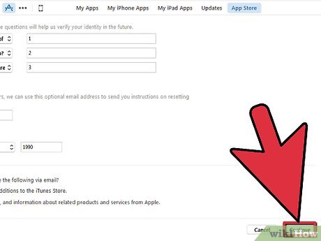 How to Create an iTunes Account Without a Credit Card Picture 9