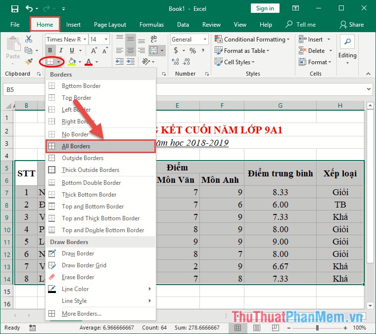 How to create and delete tables in Excel Picture 2
