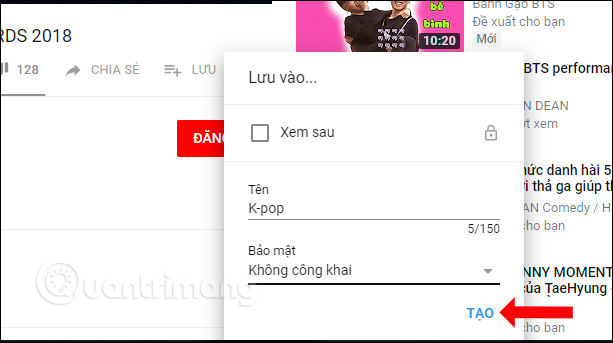 How to create and delete video playlists on YouTube Picture 3
